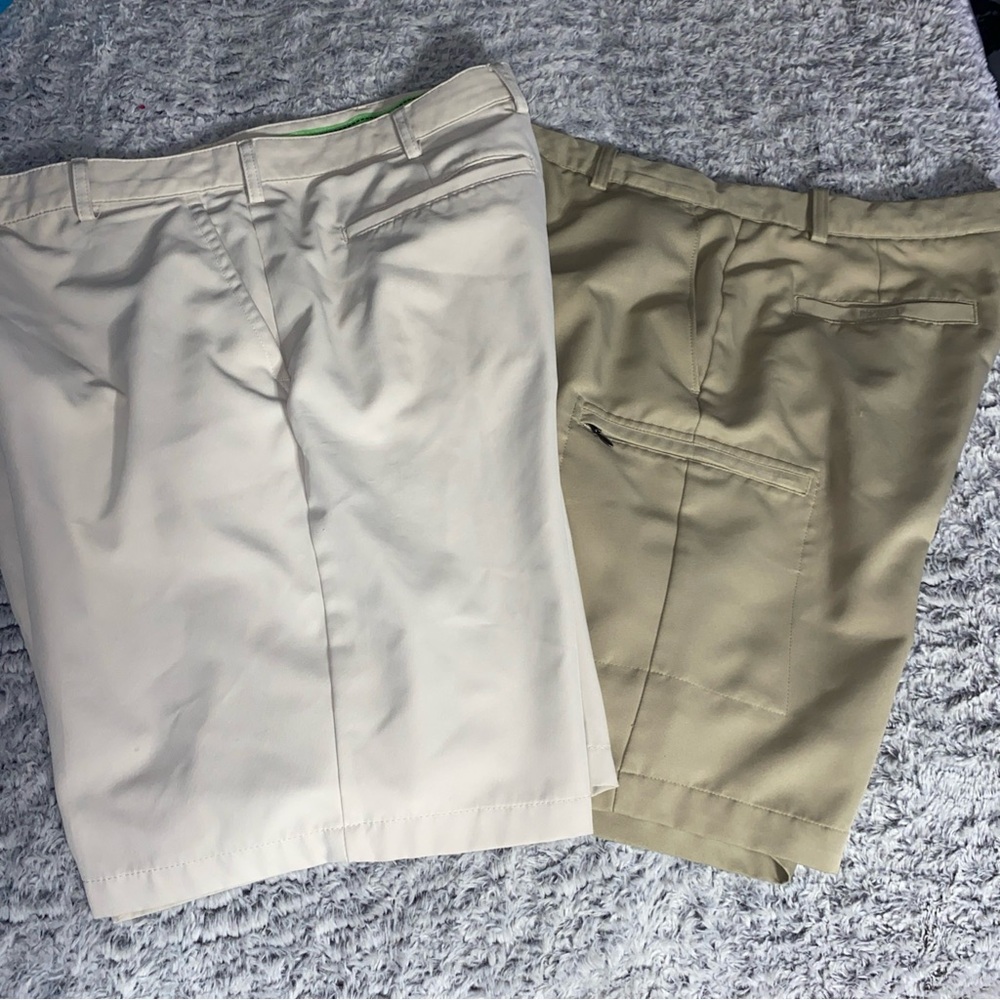 2 Beige and Mens Izod Golf Shorts Waist 38